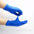 Experimento personalizado Guantes de nitrilo de guantes azules para el trabajo